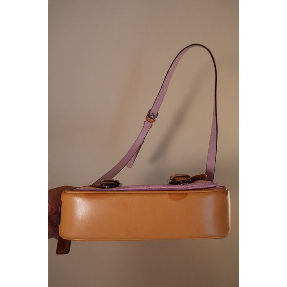 Coach Mini Field Bag in Pink Signature Jacquard - Picture 3 of 9